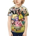 thumbnail image 4 of Gravity Falls Garçons Filles T-Shirt à Imprimé Graphique 3d Col Rond Manches Courtes, 4 of 7