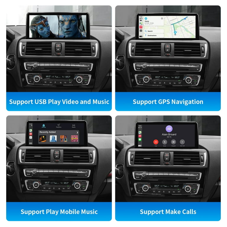 Ninetom For BMW NBT System F20/F21/F22/F23 12.3' Wireless CarPlay