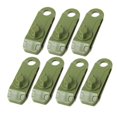 thumbnail image 4 of Birdeem Outdoor Tent Roof Clip Sunshade Windproof Fixed Wind Rope Buckle Tent Clip 7Pc, 4 of 5