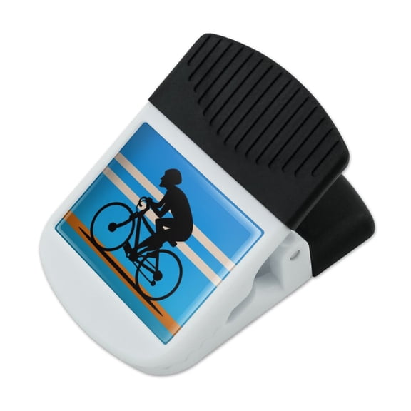 Road Bike Cycling Biking Bicycle Refrigerator Fridge Magnet Magnetic Hanging Hook Note Snack Clip
