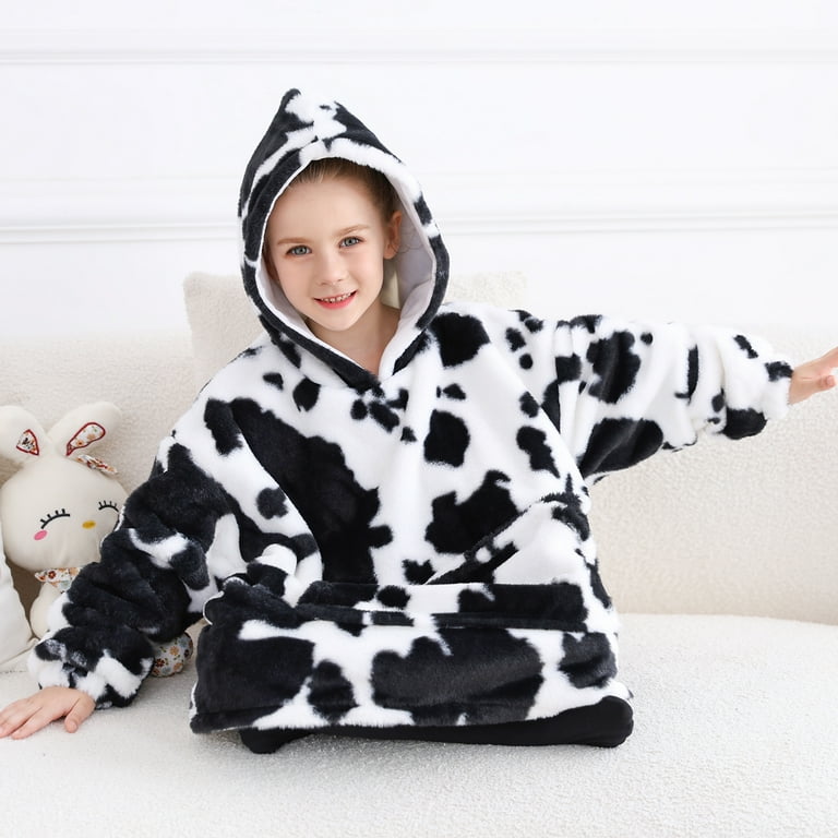 softan Wearable Blanket Hoodie for Kids Toddlers, Super Cozy Warm
