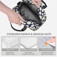 thumbnail image 3 of Fotbe Daisy Floral Bolsa de Almuerzo con Estampado, Lonchera Aislada, Contenedores de Comida Reutilizables Tipo Cooler a Prueba de Fugas, 3 of 7
