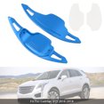 thumbnail image 3 of Steering Wheel Paddle Shifter Covers For Chevy Camaro 12-15 Aluminium Blue, 3 of 12