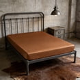 thumbnail image 5 of Ice Silk Fitted Sheet, Washable Mattress Cover for Cool Sleep & Bed Protection, 5 of 6