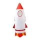 thumbnail image 5 of Disfraz infantil de Halloween con temática de cohete, elegante y versátil, rojo y ., 5 of 9