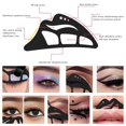 thumbnail image 4 of 3 Plantillas de Sombra de Ojos 5 en 1 de Silicona, Reutilizables, para Maquillaje de Ojos., 4 of 8