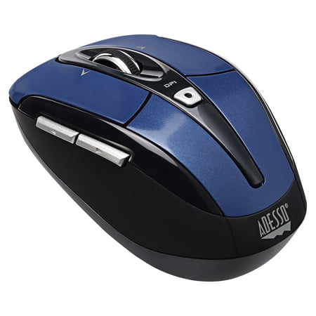 UPC: 0783750008150 | Adesso iMouse S60L 2.4 GHz Wireless Programmable Nano Mouse (Blue)