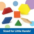 thumbnail image 3 of Learning Resources Wooden Pattern Blocks, 250-piece Math Set, Math Toys for Kids Ages 3+, 3 of 6