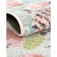 thumbnail image 6 of Unique Loom Whimsy Kids Collection Area Rug - Wildflowers (3' 3" x 5' 3" Oval Ivory/Light Blue), 6 of 9