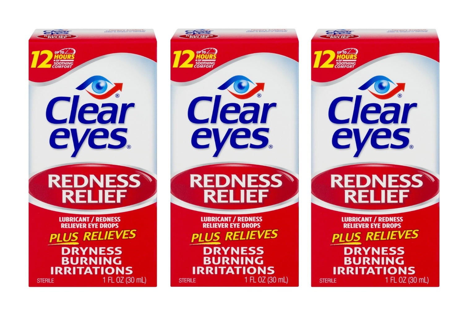 Clear Eyes Redness Relief Eye Drops Relieves Red Eyes Plus Dryness