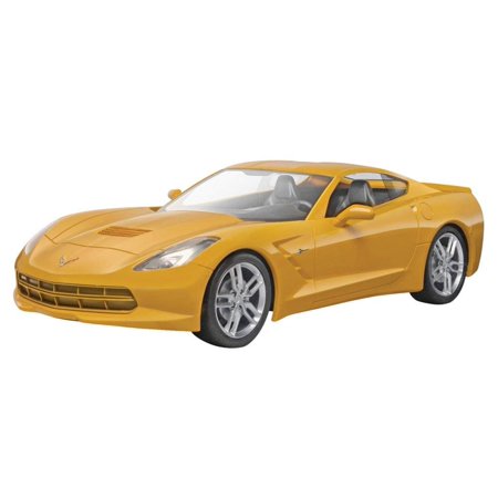 Snap Together Model Kits SnapTite 2014 Corvette Stingray Plastic Model Kit, Teach your child to think in 3 dimensions with this fun and easy to build 37-piece model kit, snaps together.., By Revell,USA ()