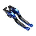 thumbnail image 3 of Reparación de la manija de del freno del embrague de aleación de aluminio para Bajaj 200 RS Azul Negro, 3 of 8
