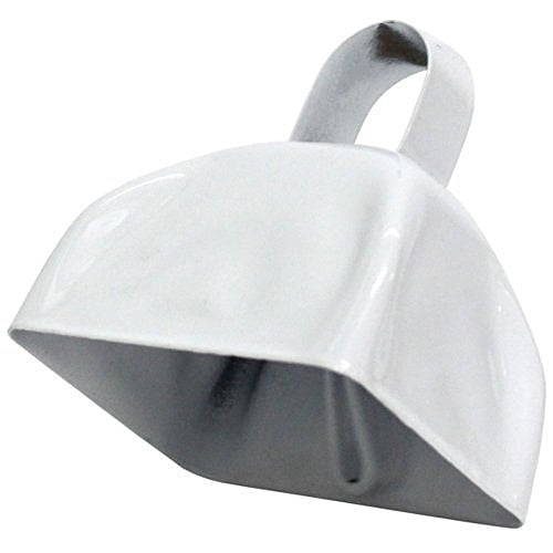 White School Cowbells Party Favors 12 Pieces