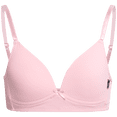 thumbnail image 5 of dELiA*s Girls Training Bra A-Cup Molded Wire-Free Soft Microfiber Lace Bralette 3 Pack (32A-36A), 5 of 7