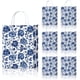 thumbnail image 1 of Bolsa de regalo de papel kraft de estilo porcelana azul y blanco, 22 x 16 x 8 cm, 1 of 2