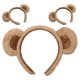 thumbnail image 1 of 3 diademas con orejas de oso, bonitas y esponjosas diademas de cuernos de animal de peluche para mujeres y niñas, diadema esponjosa de dibujos animados, diadema decorativa para fiestas de cosplay., 1 of 5