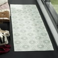 thumbnail image 2 of SAFAVIEH Montauk Gulden Geometric Area Rug, Light Green/Ivory, 5' x 8', 2 of 5