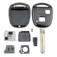 thumbnail image 1 of Car Smart Remote Key 2 Buttons 4C Chip Car Key Fob Fit suitable for Toyota Corolla 2001-2007 304MHZ new Qhzl A-G, 1 of 5