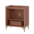 thumbnail image 5 of Modway Daylight 30" Solid Mango Wood Bathroom Vanity Cabinet in Walnut, 5 of 7