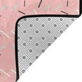 thumbnail image 3 of DouZhe Tapis de Zone Motif Memphis Géométrique Coloré Antidérapant Lavable en Machine, Style Tapis Paillasson, 63x48 Pouces, 3 of 6