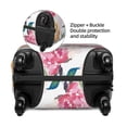 thumbnail image 4 of Haiem Colorful Flowers Luggage Cover Printed Suitcase Covers for Luggage Elastic Washable Suitcase Protector Fits 18-32 Inch Luggage-Medium, 4 of 9