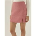 thumbnail image 4 of Solid Mini Slit Skirt, 4 of 6