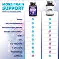 thumbnail image 6 of Brain Memory Supplement - 3X Strength Nootropics for Concentration, Clarity & Focus Support - Brain Health Cognitive Vitamins with Bacopa, Phosphatidylserine & DMAE, Brain Booster Pills, 120 Capsules, 6 of 10