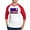Red/White, variant on CafePress - Watercolor Halloween Night - Cotton Baseball Jersey, 3/4 Raglan Sleeve Shirt