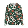 thumbnail image 2 of Lsque Lilies Flowers UPF 50+ Lightweight Sun Protection Men's Women's Long Sleeve Shirt, Hoodie Performance -X-Large, 2 of 9