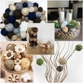 thumbnail image 7 of 32Pcs 12 Styles Wicker Rattan Balls Decorative Orbs Vase Fillers DIY for Craft Party Wedding Decoration Mixed Color 25~50mm, 7 of 7