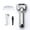 Silver SL, variant on ZZwxWA 50% Off Clear Gift Box Electric Shaver For Men's Mini Digital Shaver Portable Travel Car Shaver