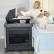 thumbnail image 4 of Cuna Corral Pamo Babe 4 En 1 Moisés Y Cambiador Gris, 4 of 5