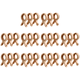 thumbnail image 1 of 3/Pinzas para ropa Clavija de tendedero multifuncional antideslizante () Rosa 6 piezas 3 piezas, 1 of 3