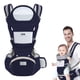 thumbnail image 1 of Huifen Portabebés con asiento para la cadera, multifuncional 9 en 1, portabebés para recién nacidos y niños pequeños para todas las estaciones, portabebés ergonómico, manos libres, mochila para bebé,, 1 of 5