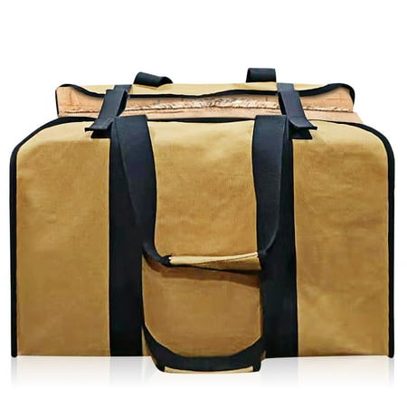 

EOTIA Oxford Cloth Firewood Carrier Portable Foldable Log Organizer Wood Stick Tote Storage Bag Yard Pouch Campers Accessories
