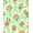 Orange, Pattern 2, variant on ODIKA 5'x7' Machine Washable Non-Slip Area Rug, Aesthetic Funk Botanical Leaf Spray with Delicate Petal Clusters High Traffic Rug, Green, 539183