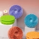 thumbnail image 5 of Minnieouse Sistema de baño de lujo con cepillo corporal de silicona para cepillo de ducha de silicona, depurador de cuerpo plano, limpio y suave Cuerpo del baño naranja, 5 of 6