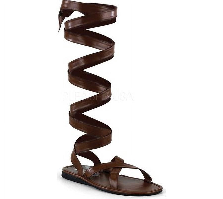 Funtasma by Pleaser Men\'s Roman Brown Costume Sandals NIB Funtasma Pleaser Men main image 4