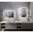 thumbnail image 5 of LUVODI LED Anti-Fog Bathroom Mirror 20x28in Dimmable Lighted Vanity Mirror Waterproof Rectangular, 5 of 12