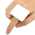 thumbnail image 1 of 2 Uds. de Arte para Uñas Baoblaze Paleta de mezcla de arte de uñas Acero Inoxidable Plata, 1 of 8
