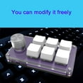 thumbnail image 5 of PPgejGEK Custom Small Keyboard Custom Small Keyboard Copy Paste Gaming Game Mini Mechanical Keyboard Holiday Deals, 5 of 6