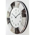 thumbnail image 5 of Infinity Instruments 16-inch x 16-inch White Analog Display Round Modern Wall Clock, 5 of 7
