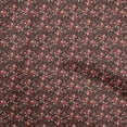thumbnail image 1 of oneOone Polyester Spandex Brown Fabric Floral Sewing Craft Projects Fabric Prints By Yard 56 Inch Wide, 1 of 4