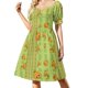 thumbnail image 3 of Vestido de manga corta Campo de margaritas ropa Cóctel de vestidos vestidos de lujo vestidos de dama para ocasiones especiales Vestido, 3 of 7