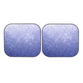 thumbnail image 7 of Haiem Glittering Blue Purple Car Windshield Sun Shade (2 Pieces) Foldable Windshield Sun Shade Car Accessories for Truck SUV Pickup-Small, 7 of 7