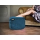 thumbnail image 3 of Puff Taburete Velvet Baggy Azul Bali, 3 of 5