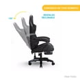 thumbnail image 4 of Silla Gamer Reclinable Ergonómica Con Descansa Pies Titano TT-SGCRP-B, 4 of 6