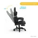 thumbnail image 4 of Silla Gamer Reclinable Ergonómica Con Descansa Pies Titano TT-SGCRP-B, 4 of 6