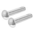 thumbnail image 1 of HEANUJJ 2 Pcs Matériel de Chaise Hamac Robuste en Argent pour Meubles d'Extérieur, 1 of 8