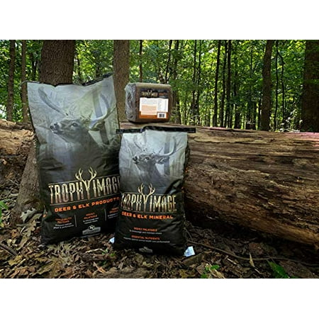 Deer and Elk Attractant Mineral Block | Year Round | 25 Pound Block